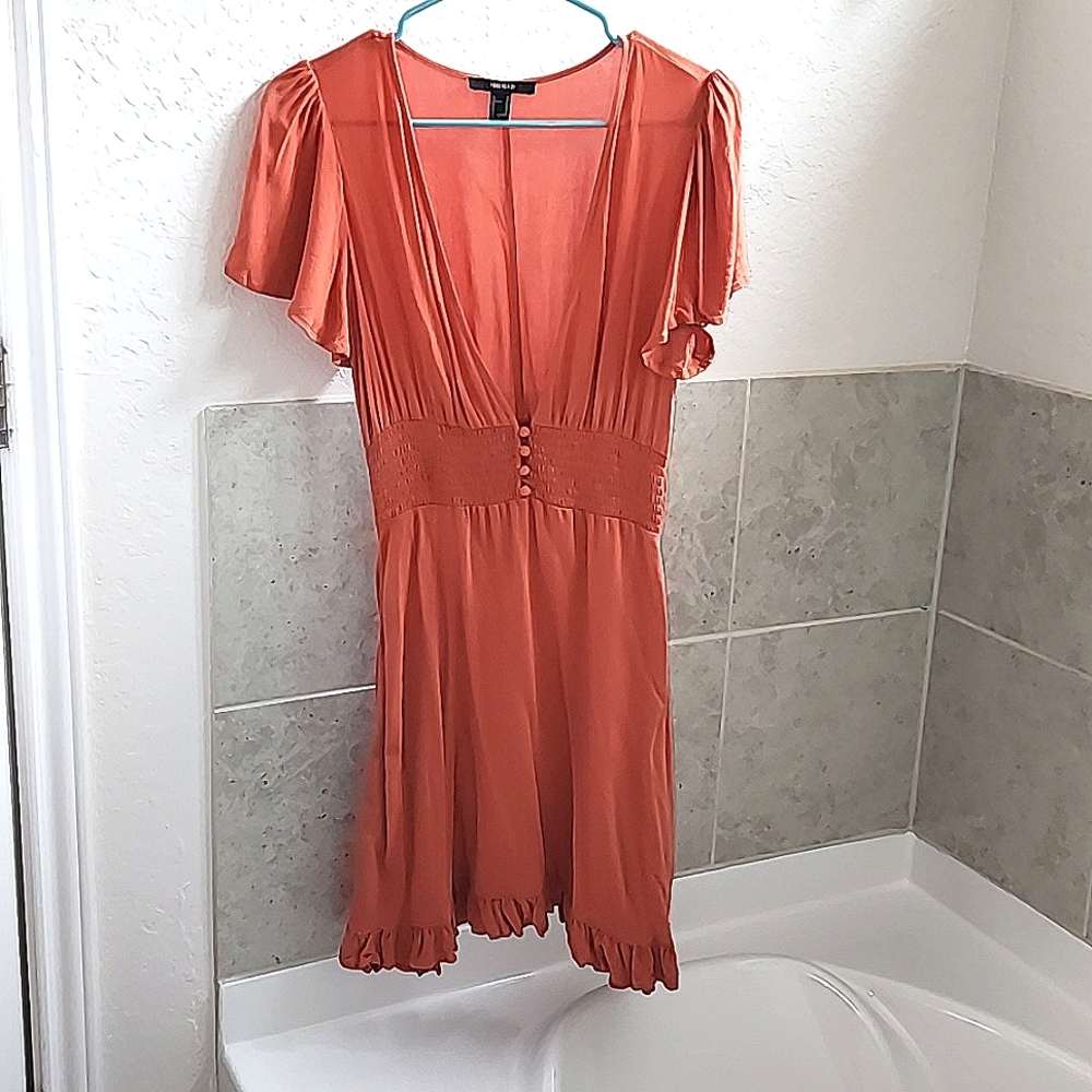 Burnt orange Forever21 Dress